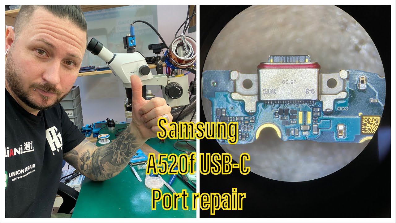 BASIC REPAIRS A520f NO CHARGE USB C CHARGING PORT BROKEN REPLACE basic-repairs-a520f-no-charge-usb-c-charging-port-broken-replace