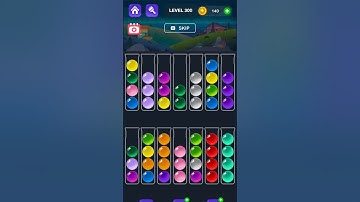 Ball Sort Master Game Level - 300 Without Boosters | Puzzle Game | #entertainment #puzzle #game