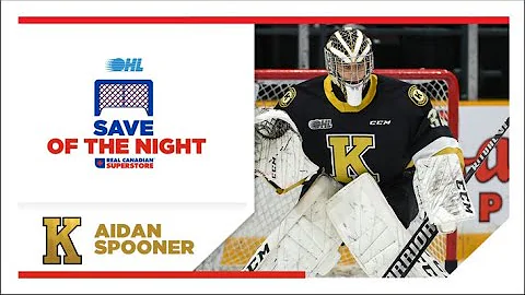 OHL Save Of The Night | Aidan Spooner | February 2...