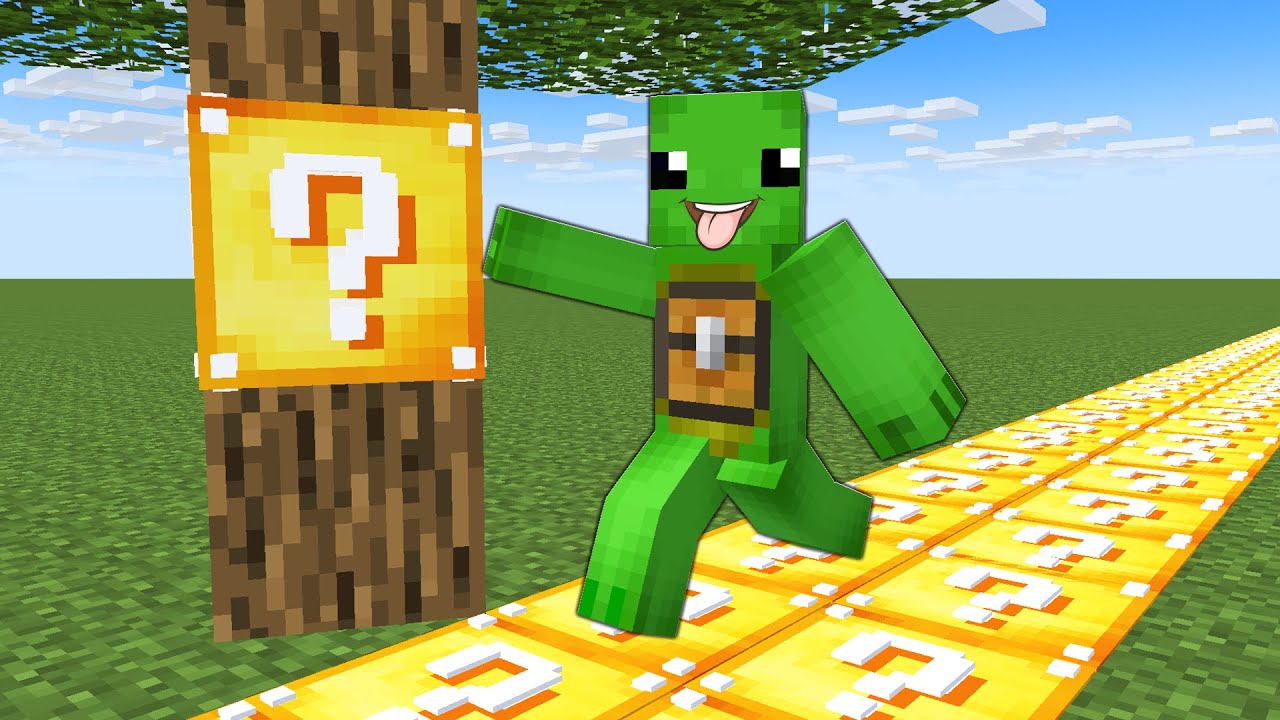 Minecraft dar Orice Ating Devine LuckyBlock !