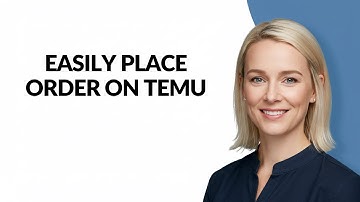 EASILY PLACE ORDER ON TEMU - Julia