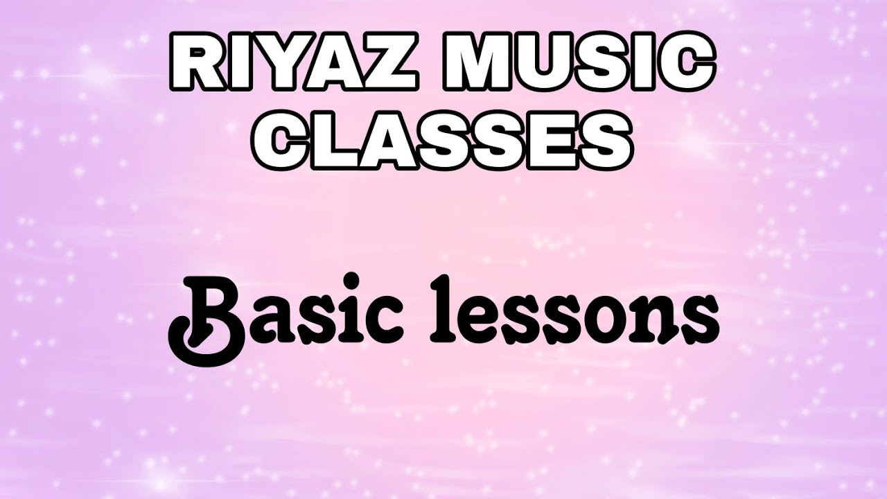 | Basic Lessons Of Tabla | RIYAZ MUSIC CLASS | #music #tabla # ...