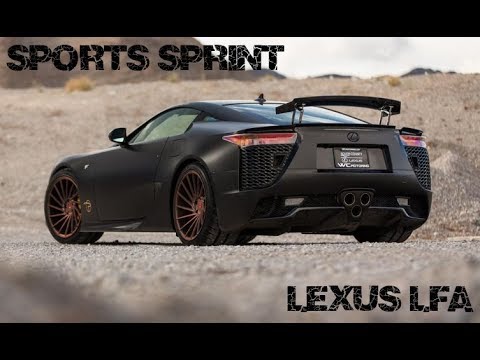 NFS Most Wanted 2012 Lexus LFA Sports Sprint Gameplay HD 2017