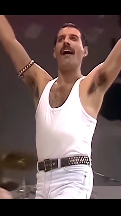 Queen iconic entrance to Wembley Stadium for Live Aid 1985 #freddiemercury #queen #shorts