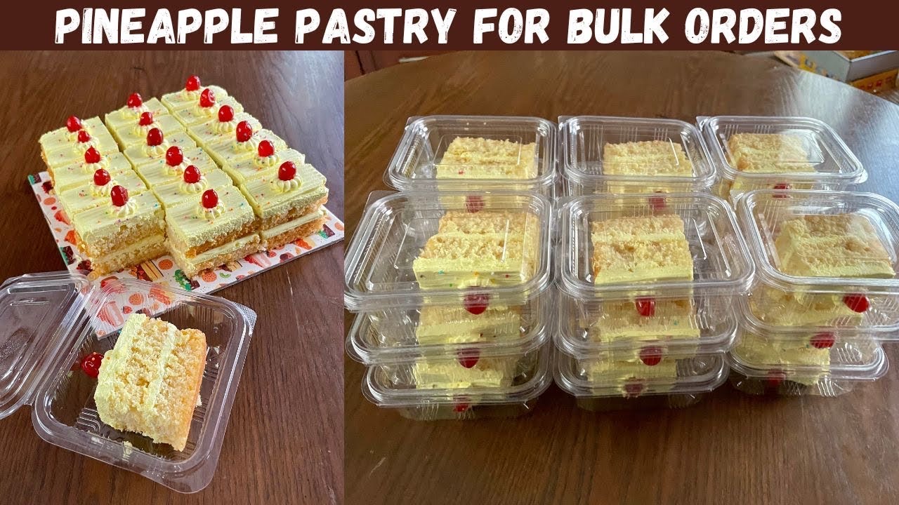 Pineapple pastry recipe | Pineapple cake | Pineapple pastry for order | தமிழ்