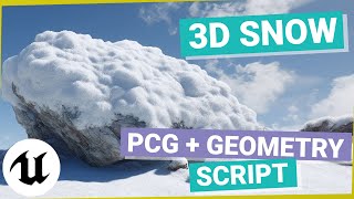CUSTOM Snow meshes with PCG