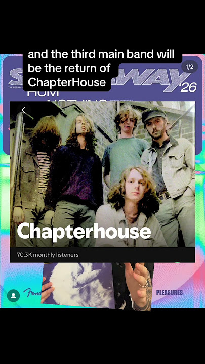 Slideaway 2026 looks incredible! #fyp #humband #chapterhouse #shoegaze #shoegazemusic #nothingband