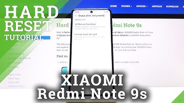 How to Factory Reset Xiaomi Redmi Note 9S – Use Built-in Android Feature to Completely Reset Phone