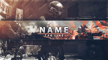 How to make a Call of Duty YT Banner on Android