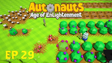 Autonauts EP 29 - Finally making use of our AUTOMATICALLY PRODUCED BOTS!