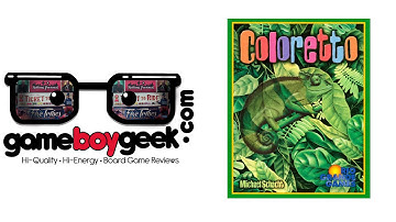 Coloretto Review with the Game Boy Geek