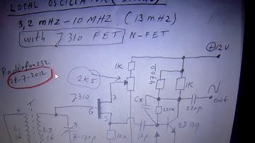 Oscillators & some of my (published) schematics and experiments (part 1) (2010-2017)