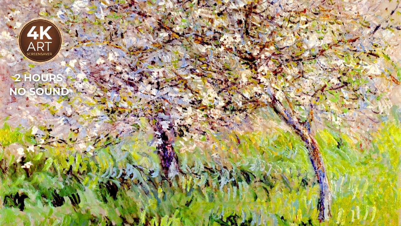 Before the Water Lilies, There Were Apples I 2 Hours Screensaver