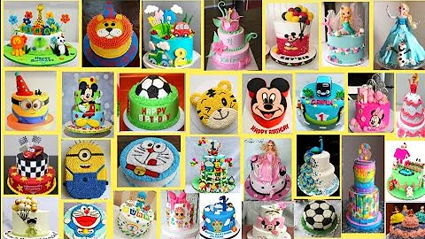 55 Kids #birthdaycake 🎂Decorations Ideas/Baby Boy,Girl Birthday Cake Designs/Birthday Cake#tumpling
