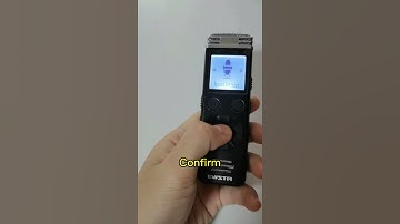 EVISTR V508 Set Track AVR mode (Voice Activated Recording)