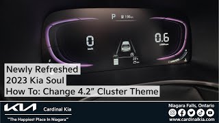 Refreshed 2023 Kia Soul | How To Change Your 4.2" Instrument Cluster Theme! screenshot 4