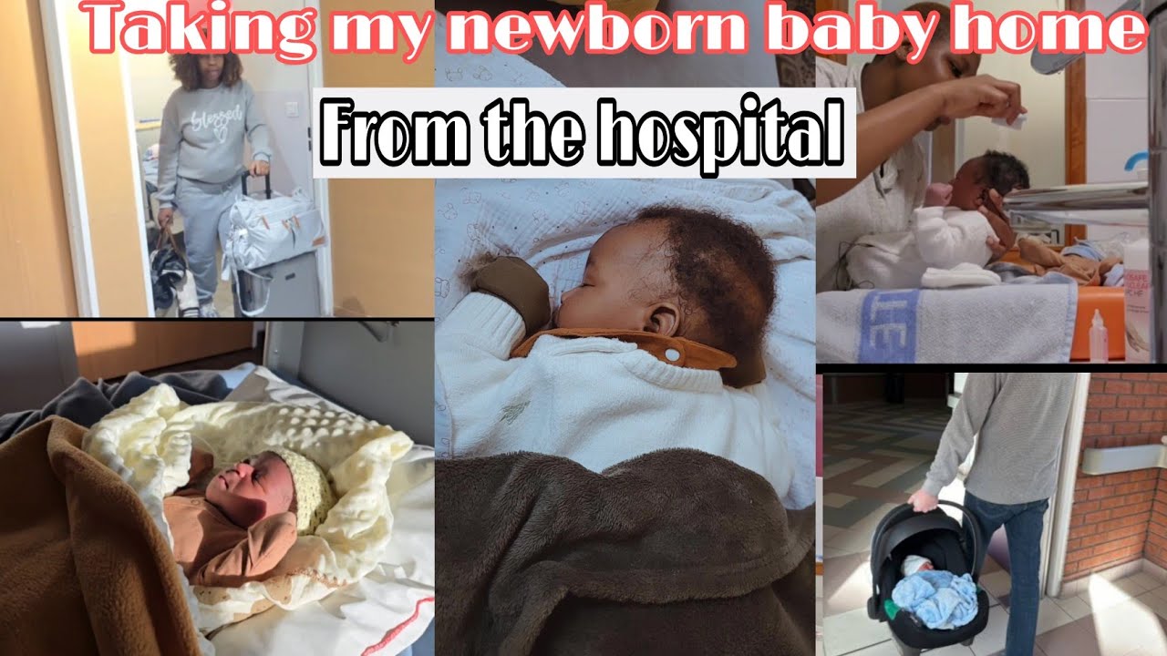 Bringing Baby Home From the Hospital + baby first bath + Postpartum baby number #2