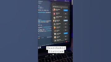 Flutter Searchable ListView #shorts
