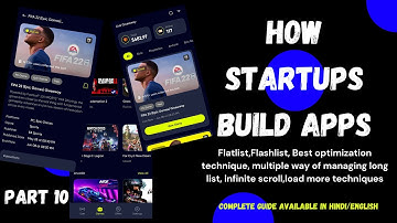 React native app 2023 | flatlist | flashlist | best optimisation technique | Part 10 | Hindi