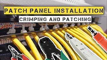 Patch Panel Installation | Ethernet Cable Crimping | Network Rack Setup | D-Link switch Unboxing
