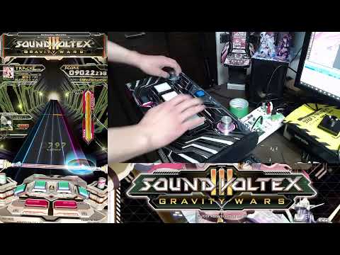 ボタン換装済み SOUND VOLTEX コントローラー ボルテコン ボタン換装済み SOUND VOLTEX コントローラー ボルテコン