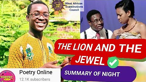 the lion and the jewel - summary and analysis- by wole Soyinka