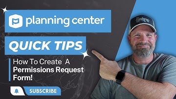 Planning Center People Form Examples: Permissions Request Form