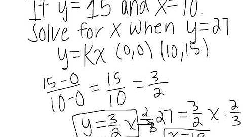 Direct Variation Quiz Prep - Correct Answer