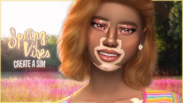 The Sims 4 | SPRING VIBES 🌷 CAS & Lookbook + FULL CC List!