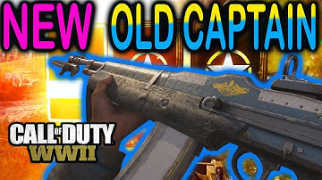 EPIC OLD CAPTAIN! Epic Bar assault rifle gameplay. Cod WW2