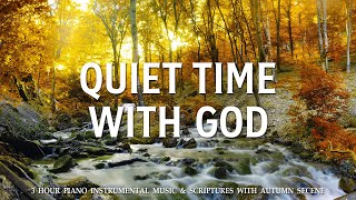 QUIET TIME WITH GOD: 3 Hour Piano Worship Music for Prayer & Meditation | Christian Piano
