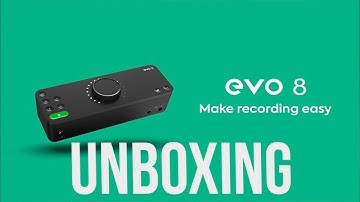 Unboxing Audient Evo 8 Audio Interface