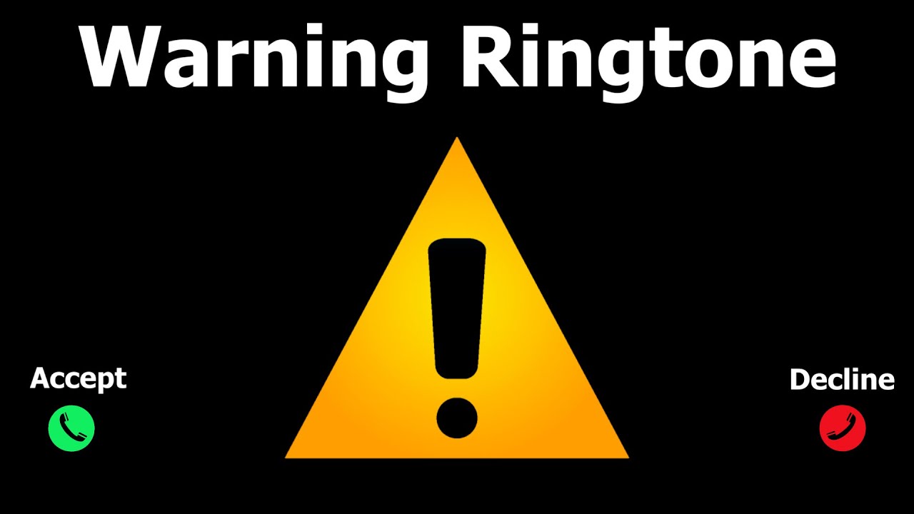 NEW Warning Ringtone New Ringtone 2021 Telephone Ringtone YouTube