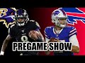RAVENS VS BILLS PREGAME SHOW!!!! DARKNESS FALLS!!!! HUGE GAME