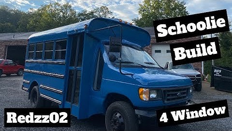 4 Window Schoolie Short Bus Build Intro
