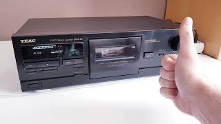 TEAC V-615 Cassette Deck UR (1996-97') two head Dolby HX Pro