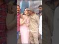 Director AS Ravi Kumar Chowdary Kissed Mannara Chopra In Front Of Media #entertaiment