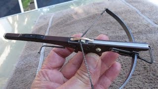 How to make a miniature medieval crossbow Part 3