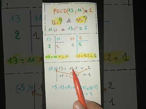 Coefficients de Bezout