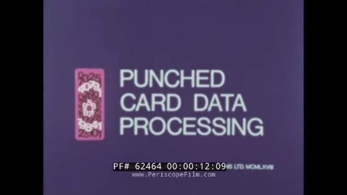 The Virtual Keypunch – Make Your Personal Punch Card