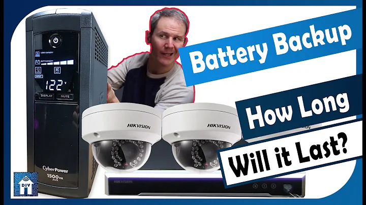 Battery Backup for your Security Camera System - UPS (PC/MAC & NVR/DVR)