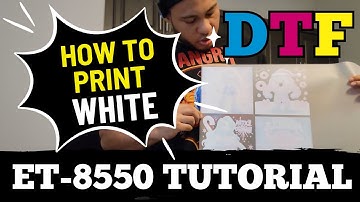 Epson ET-8550  Cadlink 11 / 10 Settings | Full Tutorial