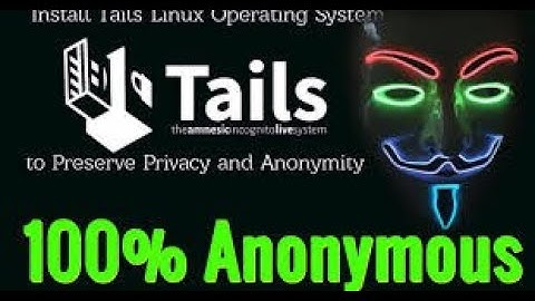 How To Install TAILS OS On a USB Drive Full Tutorial_2021