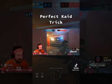 Perfect Kaid Trick - Rainbow Six Siege #r6s #shorts