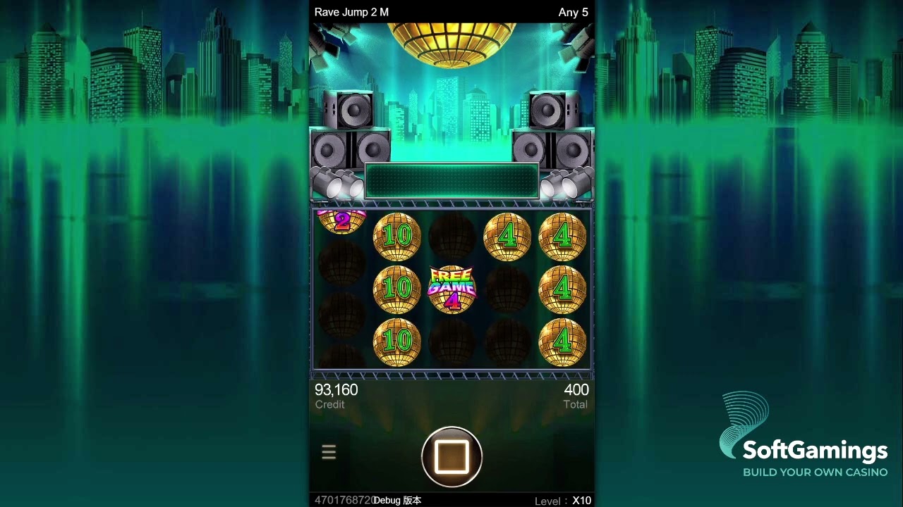 CQ9 - Rave Jump 2 M - Gameplay Demo