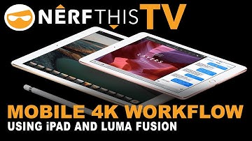 ♠ MOBILE 4K VIDEO WORKFLOW | Using iPAD and LumaFusion | 4K