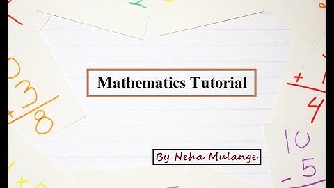 Rational and Irrational Numbers (Comparison of rational numbers) Part 4