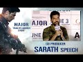Producer Sharath Speech @ Major Trailer Launch