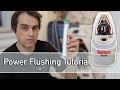 How to power flush central heating system - full tutorial using Kamco CF90 machine