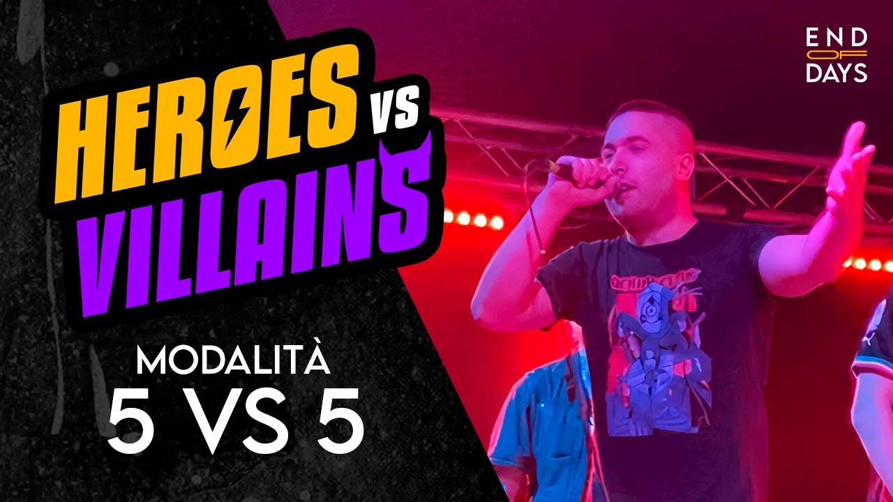 HYDRA, SHEKKERO, FRENK, REDRUM & CASCO vs SNAKE, DRIMER, GRIZZLY, GIUSS & EFSI9 - 5 vs 5 - HvsV